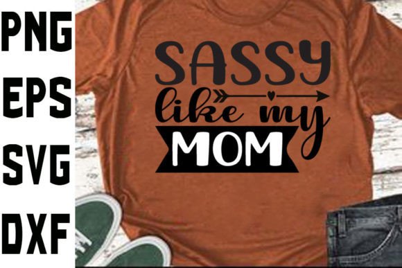 Baby Svg Design Sassy Like My Mom: A Stitch Test