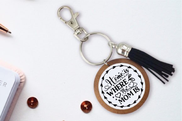 Home is Where My Mom is Keychain Design Review
