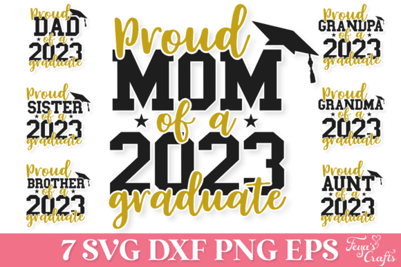 Proud 2023 Graduate Family SVG: A Stitch Test Review